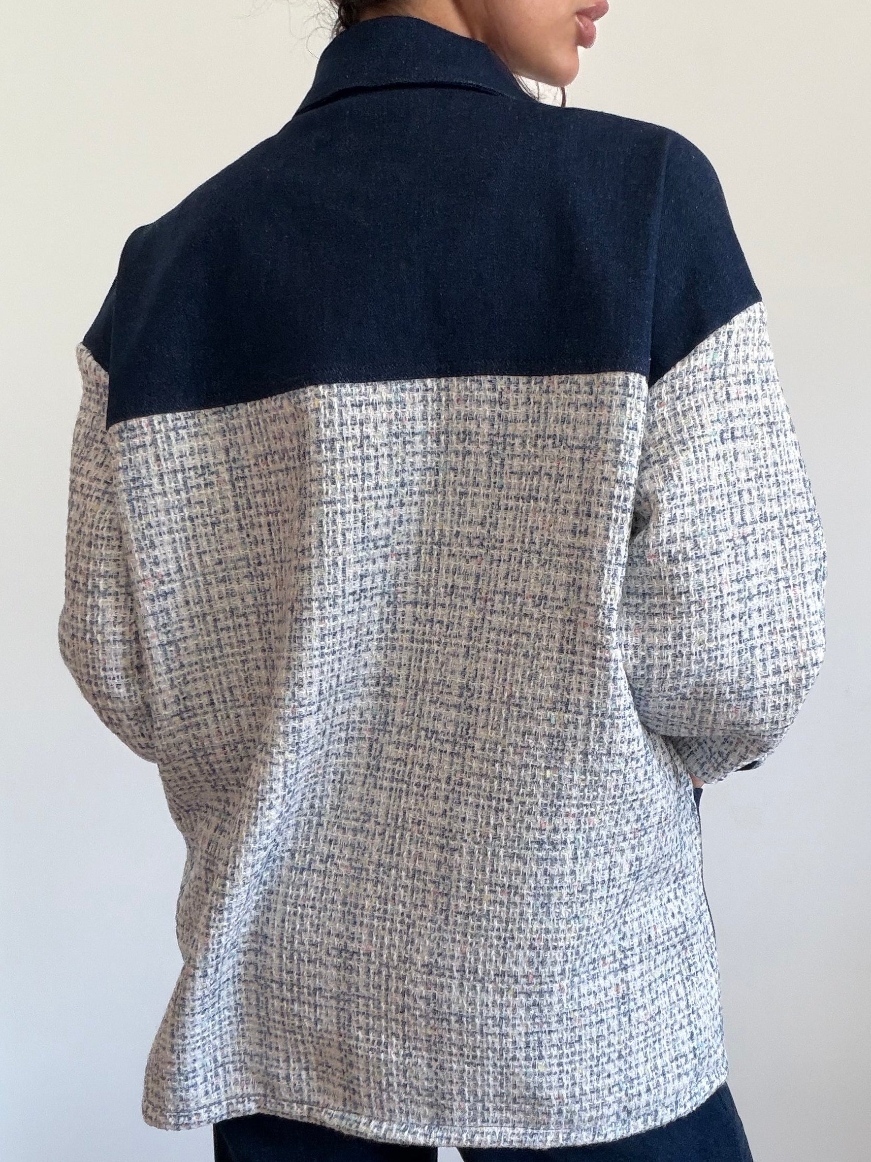 Veste Denim & Tweed SYD STUDIO