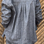 Linen Set Summer Edition — détail lin effet denim — SYD DENIM Casablanca