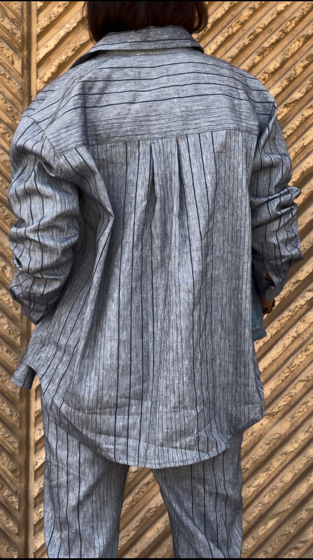 Linen Denim Set SYD STUDIO