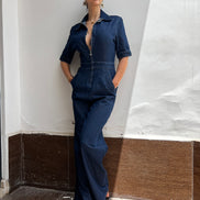 Combinaison denim femme — SYD DENIM — atelier Casablanca