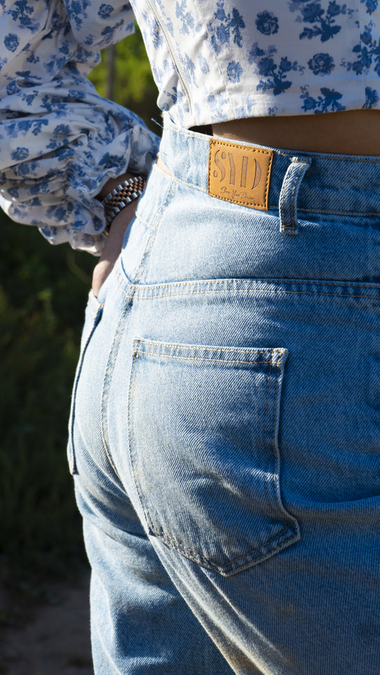 Jean waist band denim — vue arrière — SYD DENIM